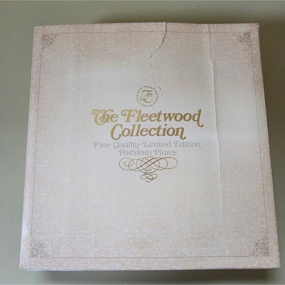 1982 CHRISTMAS PLATE "THE SHEPHERDS" Fleetwood Collection by Fritz Wigner 1/5000 - Picture 4 of 5